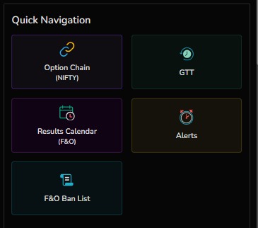 Quick Navigation