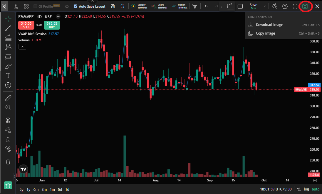 Other Chart Features