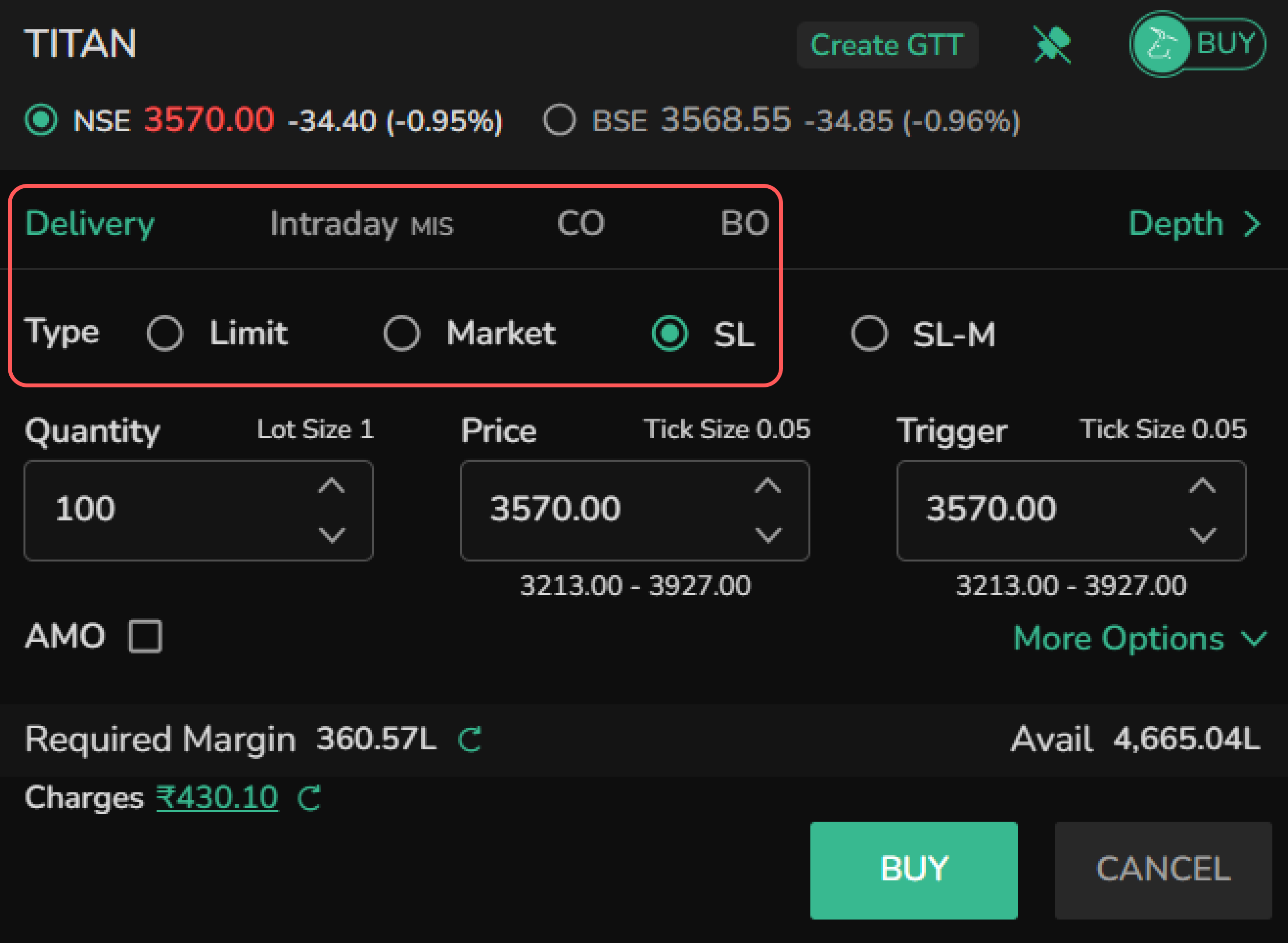 Stoploss